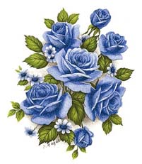 Blue Rose Sidespray